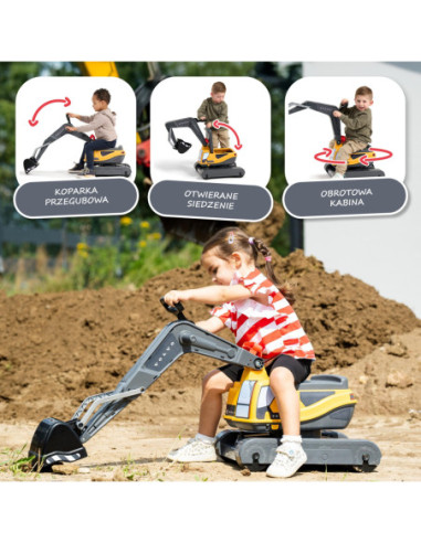 FALK Koparka Przegubowa Volvo Obrotowa Kabina Łopata