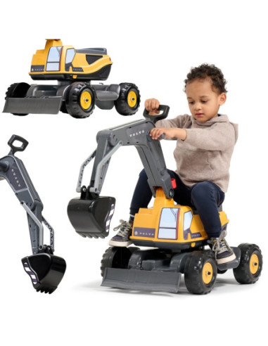 FALK Koparka Przegubowa Volvo Obrotowa Kabina Łopata Pług