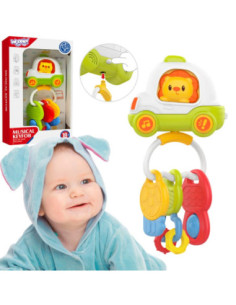 Woopie Zabawka Interaktywna Pilot Samochodzik z Kluczykami Grzechotka Gryzak