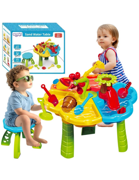 WOOPIE Stolik Wodny z Krzesełkiem 2w1 Piaskownica