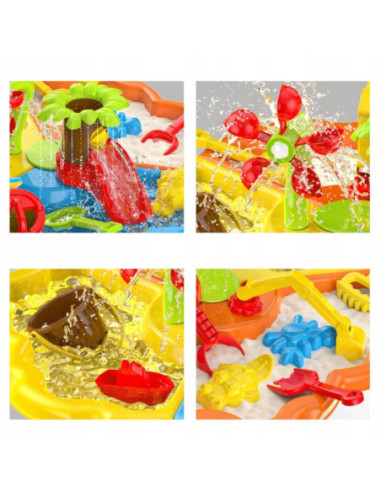 WOOPIE Stolik Wodny z Krzesełkiem 2w1 Piaskownica