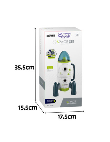 WOOPIE Interaktywny Prom Kosmiczny Space Set