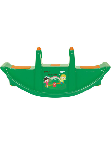 WOOPIE Bujak Wieloosobowy STAR Huśtawka Równoważna Zielona