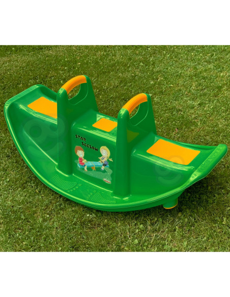 WOOPIE Bujak Wieloosobowy STAR Huśtawka Równoważna Zielona