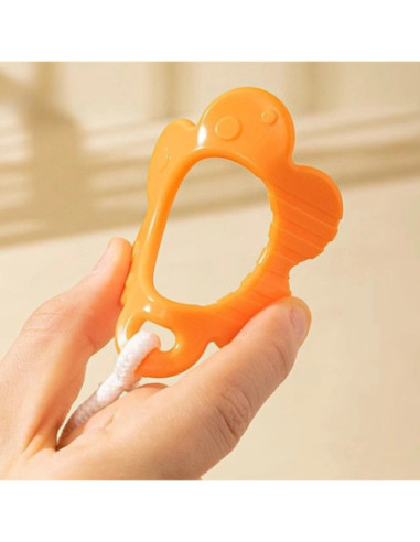 WOOPIE Pluszowy Słonik Maskotka Interaktywna Przytulanka Muzyczna z Zawieszkami i Gryzakami