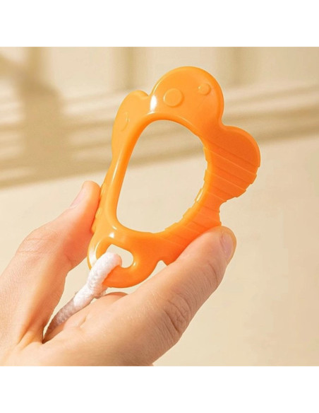 WOOPIE Pluszowy Słonik Maskotka Interaktywna Przytulanka Muzyczna z Zawieszkami i Gryzakami