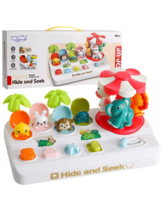 WOOPIE BABY Pop-Up Animals Carousel Interactive Toy