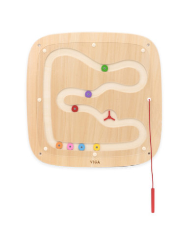 VIGA Drewniana Tablica Manipulacyjna Sensoryczna Przepływ Grawitacyjny