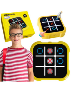 WOOPIE Gra Elektroniczna Kółko i Krzyżyk Logiczna Edukacyjna 4w1