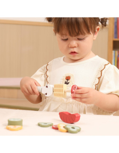 VIGA Drewniany Zestaw do Grillowania BBQ Grill