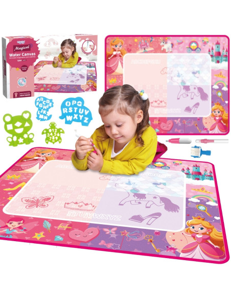 WOOPIE Mata Wodna Magiczna do Rysowania dla Małej Księżniczki