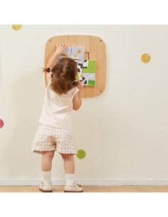 VIGA Drewniana Tablica Manipulacyjna Sensoryczna Układanka Obrazkowa 2