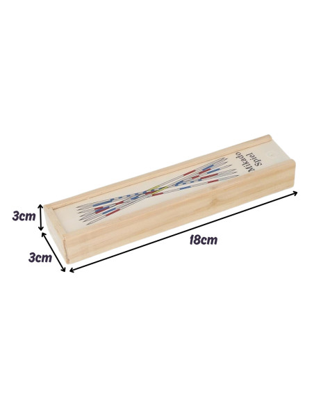 Woopie Bierki Drewniane w Pudełku 41el.