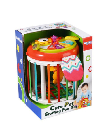 WOOPIE Walec Kostka Sensoryczna Interaktywny Bębenek