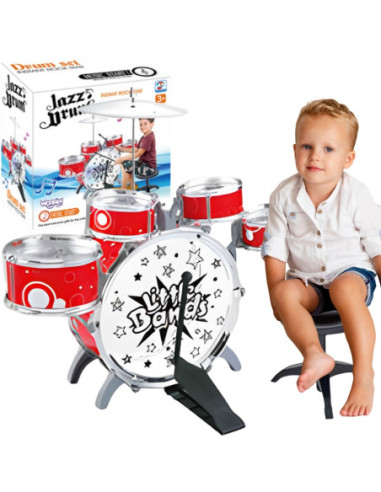 WOOPIE Zestaw Perkusyjny Edukacyjmy dla Dzieci Nauka Muzyki