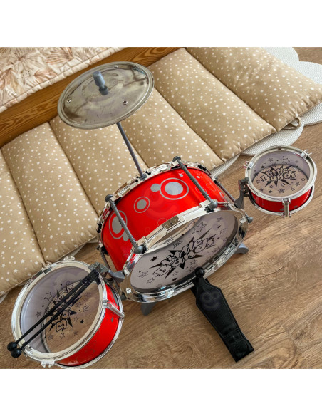 WOOPIE Zestaw Perkusyjny Edukacyjmy dla Dzieci Nauka Muzyki