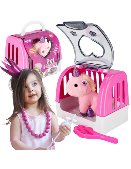WOOPIE  Domek dla Zwierzaka z Jednorożcem + Akcesoria