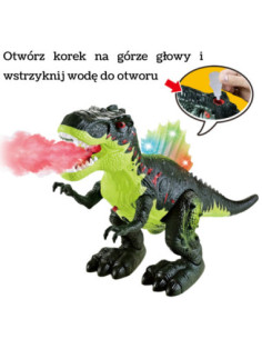 WOOPIE Chodzący Dinozaur Tyrannosaurus Rex Efekty Świetlne i Dźwiękowe 2