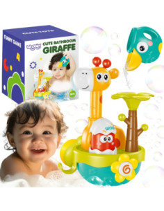 WOOPIE BABY Zabawka do Kąpieli Żyrafa z Lejkiem na Przyssawke