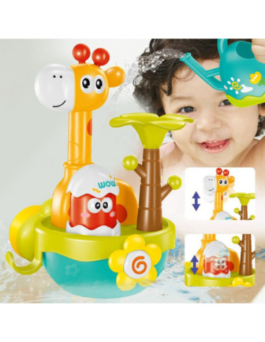 WOOPIE BABY Zabawka do Kąpieli Żyrafa z Lejkiem na Przyssawke