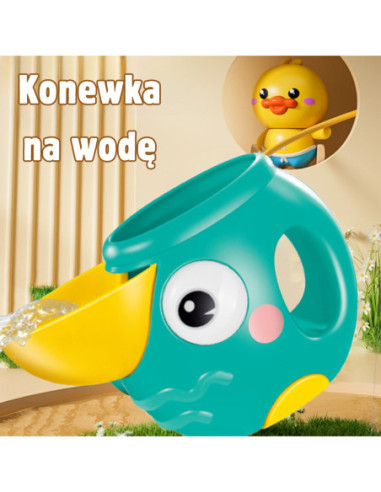 WOOPIE BABY Zabawka do Kąpieli Żyrafa z Lejkiem na Przyssawke