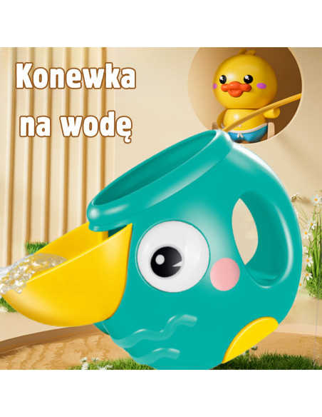 WOOPIE BABY Zabawka do Kąpieli Żyrafa z Lejkiem na Przyssawke