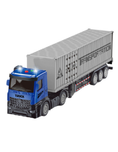 WOOPIE Ciężarówka Kontenerowa z Efektami Świetlnymi i Dźwiękowymi!