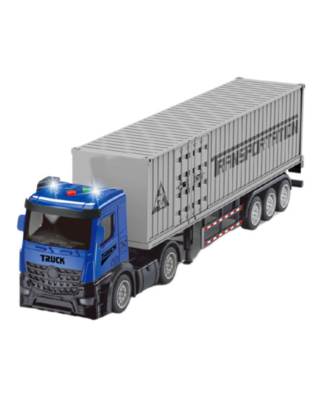 WOOPIE Ciężarówka Kontenerowa z Efektami Świetlnymi i Dźwiękowymi!