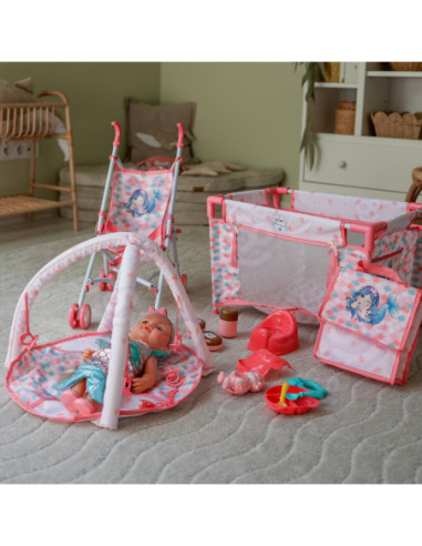 WOOPIE ROYAL Lalka Bobas Syrenka 18 Akcesorii