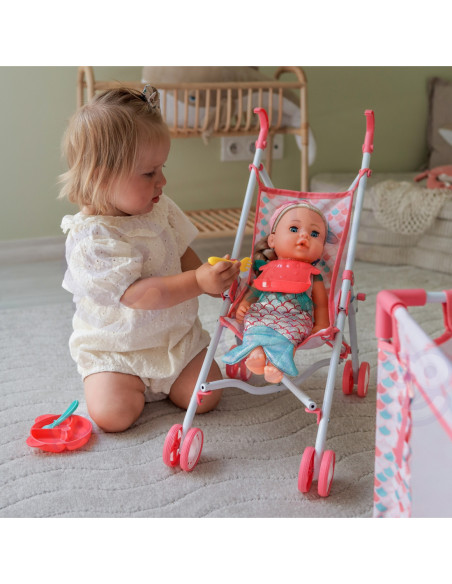 WOOPIE ROYAL Lalka Bobas Syrenka 18 Akcesorii