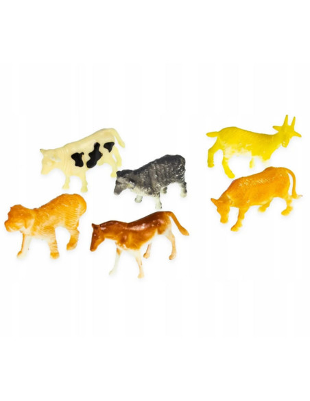 WOOPIE Zestaw Traktorów i Maszyn Rolniczych z Zwierzętami