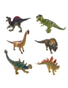 WOOPIE Zestaw Figurek Dinozaurów 6 Sztuk T-Rex 2