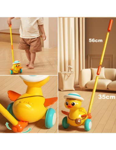 WOOPIE Pchacz na Kijku Kaczuszka Efekty Dźwiękowe i Świetlne
