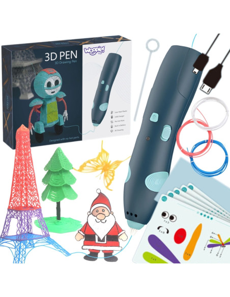 WOOPIE 3D Drukarka-Długopis Pen Bezpieczny Wkłady Usb