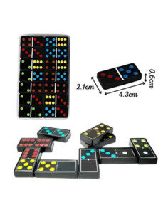 WOOPIE Domino Gra Logiczna Rodzinna 28 Klocków 2