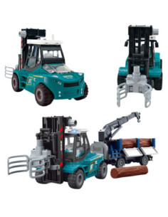 WOOPIE Wózek Widłowy Zaciskowy z Przyczepą Dźwięki Światła 2