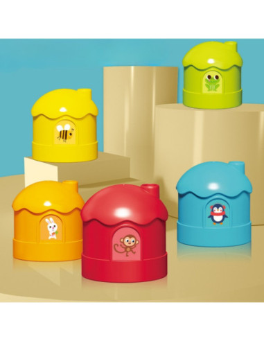 WOOPIE Gra Logiczna Edukacyjna Sorter Klasyfikacja Kolorów