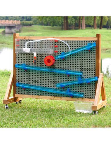 MASTERKIDZ Tablica STEM Outdoor + Tor Wodny/Kulkowy