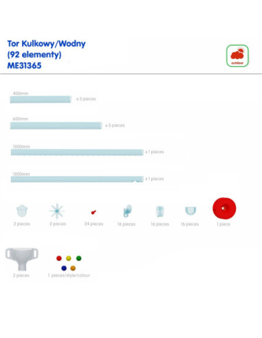 MASTERKIDZ Tablica STEM Outdoor + Tor Wodny/Kulkowy