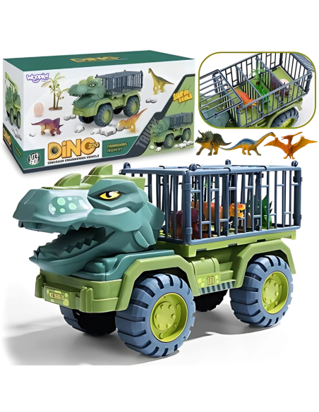 WOOPIE Ciężarówka Dinozaur Transporter Figurki