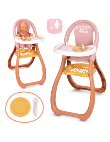 SMOBY Baby Nurse krzesełko do karmienia