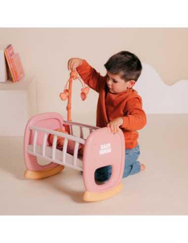 SMOBY Baby Nurse Kołyska z karuzelką
