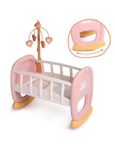 SMOBY Baby Nurse Kołyska z karuzelką