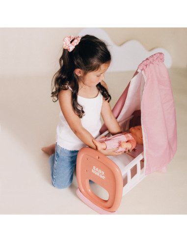 Smoby Baby Nurse Kołyska z Baldachimem