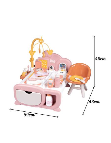 SMOBY Baby Nurse Elektroniczny Kącik Opiekunki