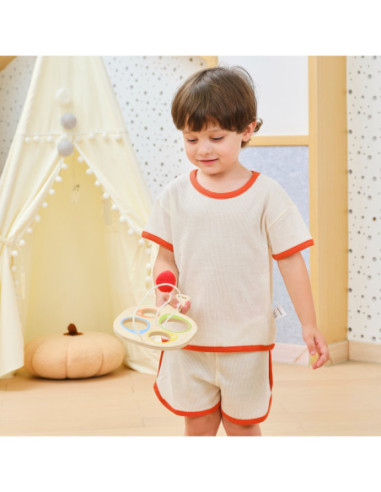 VIGA Drewniany Zestaw Palietek do Gry Złap Piłkę z Punktacją