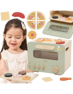 VIGA Wooden Kitchen Oven Set for Baking Sweet and Savory Dishes 12 pcs.