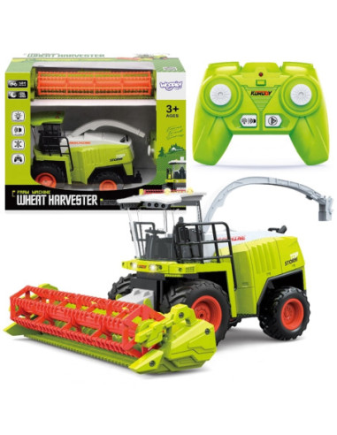 WOOPIE Zdalnie Sterowany Kombajn Zestaw Jasno Zielony