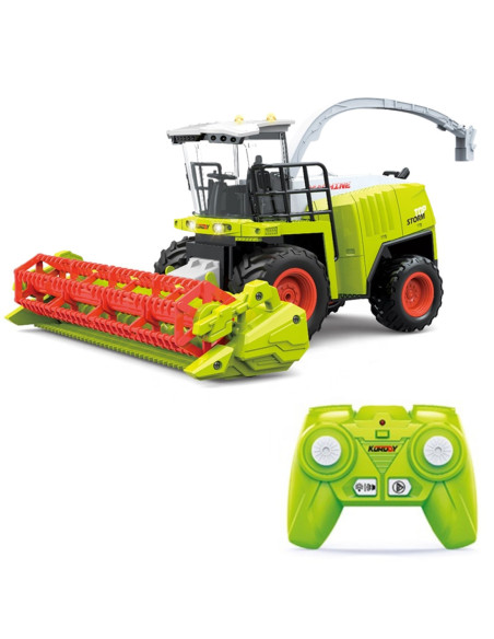WOOPIE Zdalnie Sterowany Kombajn Zestaw Jasno Zielony