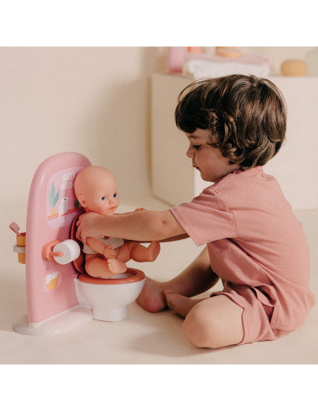 SMOBY Baby Nurse - Dwustronna toaleta Dla lalki 42 cm